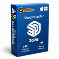 SketchUp Pro 2026 – Professional 3D Modeling & CAD Design Software for Windows & Mac