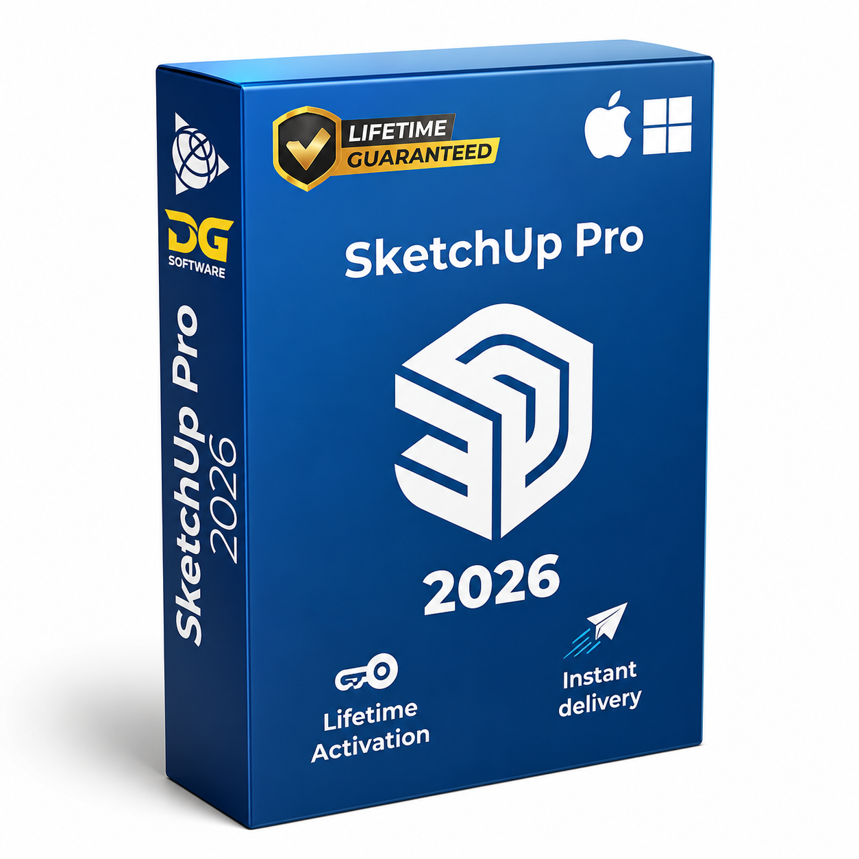 SketchUp Pro 2026 – Professional 3D Modeling & CAD Design Software for Windows & Mac